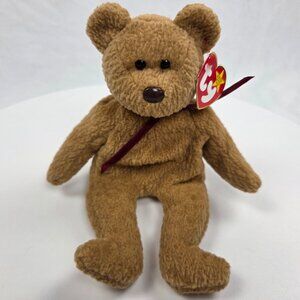 Ty Beanie Babies Curly The Bear Plush Toy NWT